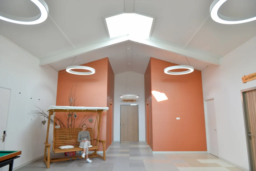 dynamische verlichting in een zorginstelling